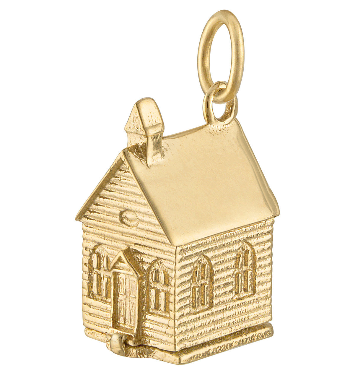 Church Wedding 14K Gold Charm